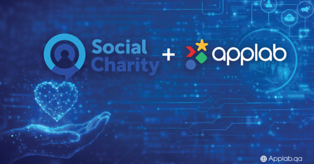 QRDI Council awards grant to Applab for the “Social Charity” platform.