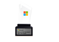 Microsoft Qatar Partner of the Year 2025 award